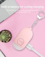 Llavero De Alarma Personal SOS Para Niñas Ancianas Con Botón De Panico Y Desplazamiento Fuerte Alerta De 130 DB Para Seguridad - details 3