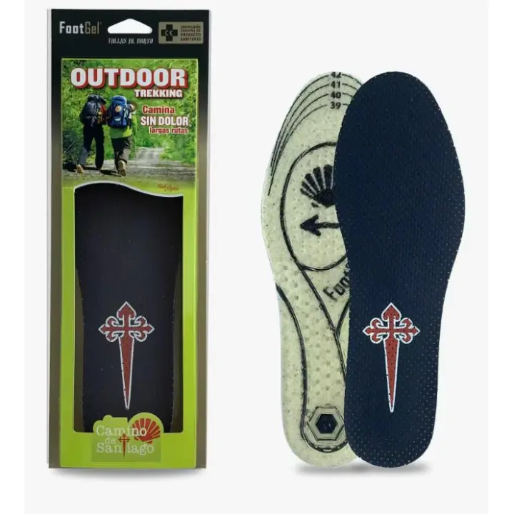 Footgel - Plantillas Camino de Santiago - UNISEX - Ideal para Largas Caminatas - 1