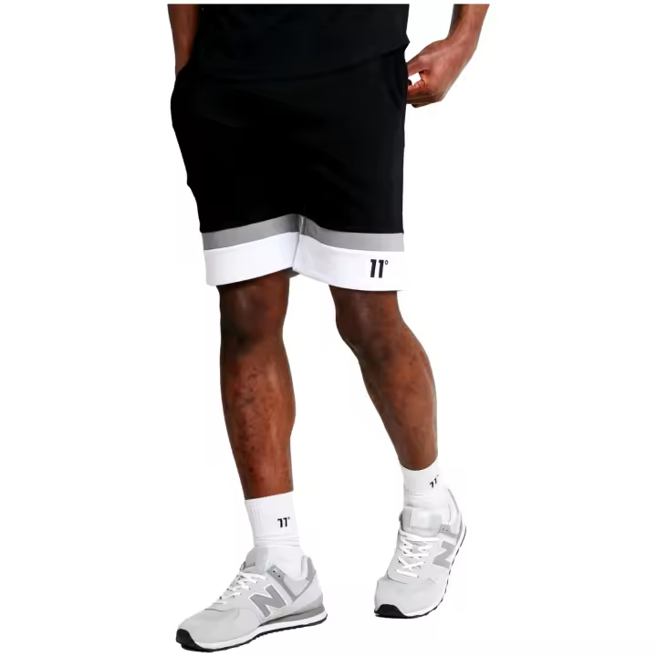 Pantalon Corto 11 Degrees Neo Triple Panel para hombre en color negro - 1