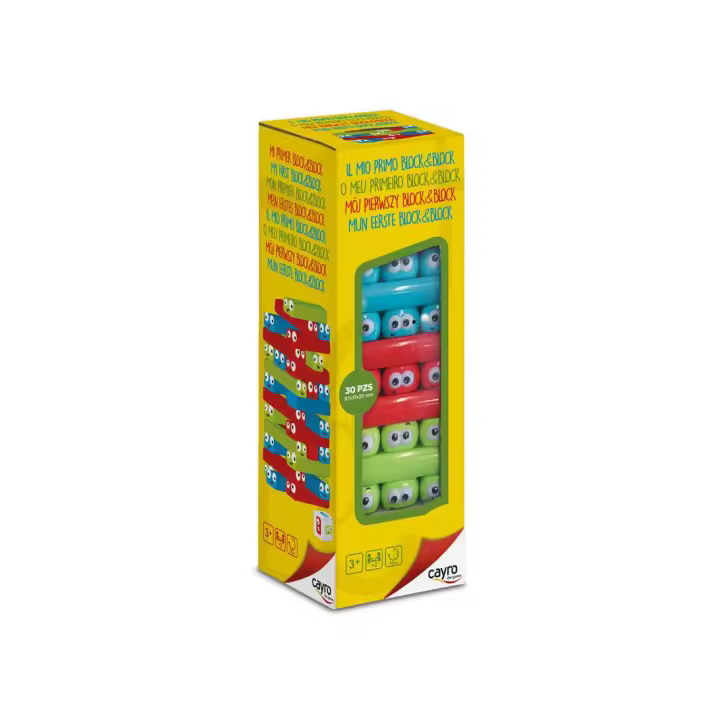 Cayro Mi Primer Block & Block Juego de Habilidad - 1