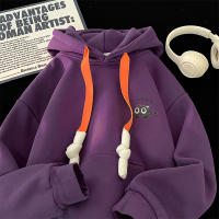 Sudadera De Cuello Alto Holgada Coreana Casual Deportiva Para Hombres Y Mujeres Sudadera De Colores Múltiples De Algodón Oversized - details 4