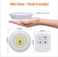 Lámpara Nocturna LED Super Brillante COB Para Gabinete Con Control Remoto Inalámbrico Y Dimmer Para Armario Dormitorio Cocina - details 6