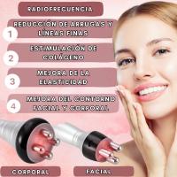 Radiofrecuencia Facial y Corporal, Dispositivo de Radiofrecuencia y Cavitacion Ultrasónica Multipolar - 3 en 1 de  40 KHz, Máquina de Belleza de Cavitación Ultrasónica para Pérdida de Peso de Alta Frecuencia (Monxu) - details 3