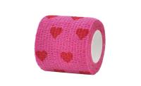 1/6/10Pcs Cinta Elástica Autoadhesiva De Corazón Rojo Para Deportes 4.8m Curita Para Dedos Rodilla Y Juntas De Muñeca - details 4