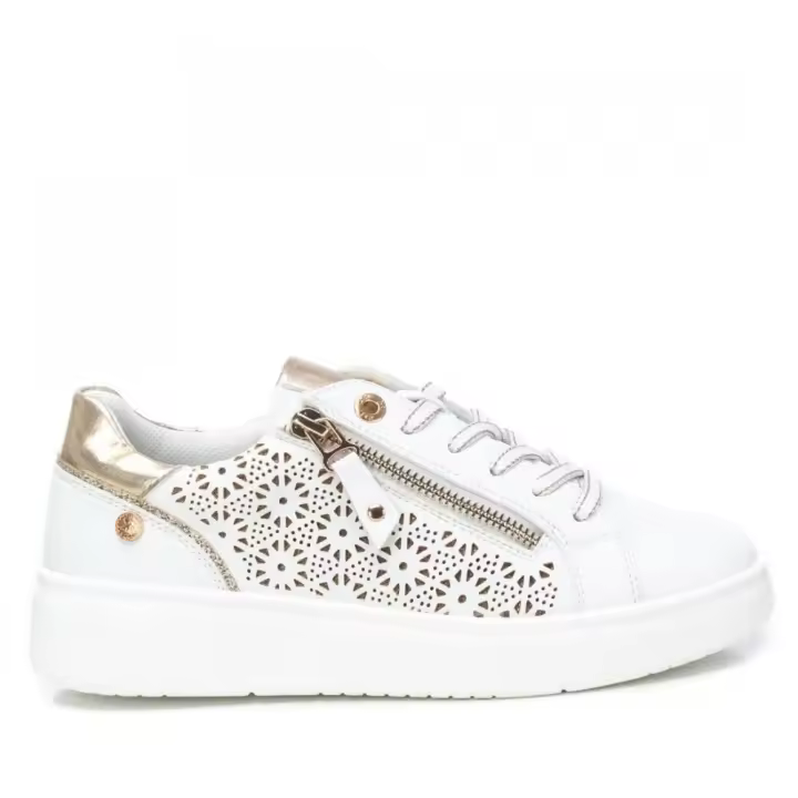 XTI KIDS 143628 01 Zapatillas deportivas mujer 35309 25V DEPORTIVO LASER CREMALLERA BLANCO - 1