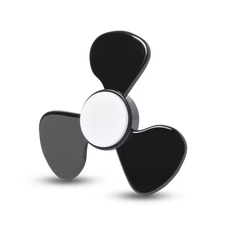 DAM. Fidget Spinner Bolty 7x7x1cm. - 1