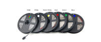 Tira De Luces LED RGB 5M 2835 5050 SMD Impermeable 12V 60LEDs/M Para Iluminación Exterior De Escaleras Y Fiestas - details 2