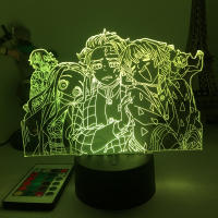 Lámpara De Noche Anime Demon Slayer Mitsuri Kanroji Figura 3D Iluminación Para Decoración De Dormitorio Regalo De Cumpleaños - details 15