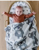 Manta de punto de elefante y jirafa, estilo Ins sencillo, para bebé, para primavera y otoño, para bebé - details 23