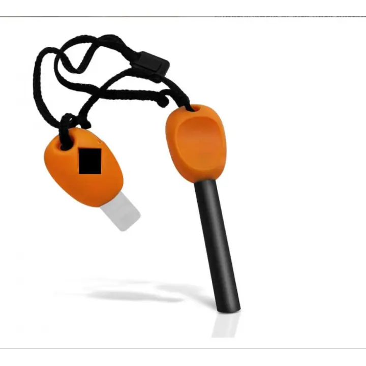 1 unids Fire Starter Kit pedernal y acero de supervivencia al aire libre herramienta de supervivencia de emergencia para viajar camping senderismo - 1