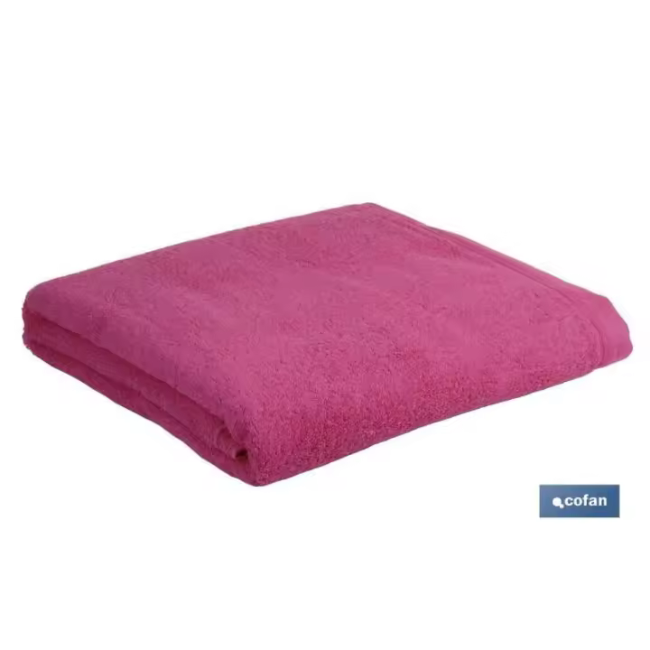 Toalla tocador fucsia gr.580/m2 modelo primavera 30x50cm - 1