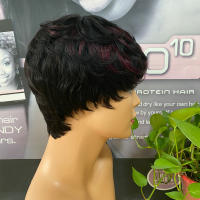 Pelucas De Cabello Humano Bob Corto Natural Color Brasileño Remy Peluca De Corte Pixie Para Mujeres Negras Misney - details 9