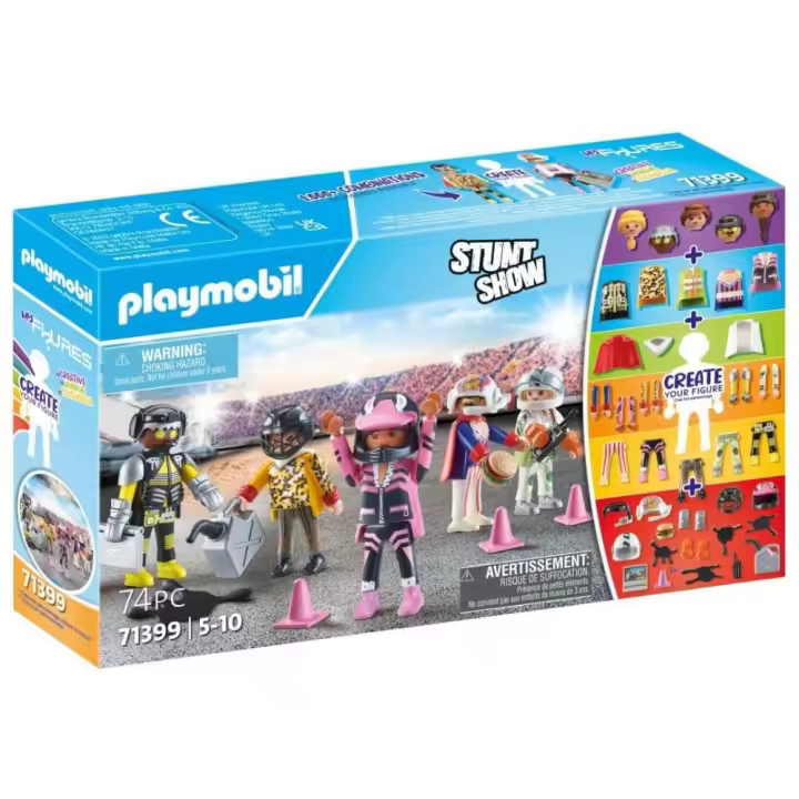 Playmobil My figures Stunt Show (71399) 1000 combinaciones - 1