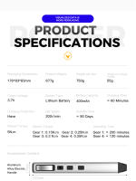 Destornillador Eléctrico Recargable 126 En 1 Con Batería Para Reparación De Móviles Xiaomi Herramienta Multifuncional De Precisión Mini Con Imán - details 8