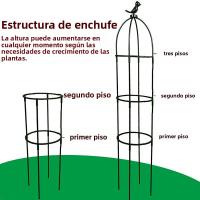 Juego De Soporte Para Plantas Trepadoras Jaula De Jardín Para Flores Y Plantas Trepadoras Marco De Potted Plant Stand DIY - details 2
