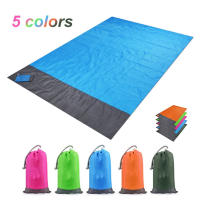 Manta De Playa Impermeable 2x2.1m Plegable Y Portátil Para Camping Y Picnics Matrícula Ligera Para Exterior Y Arena - details 9