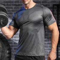 Camiseta De Hombre Verano Manga Corta Algodón Transpirable Ropa De Gimnasio Fitness Camiseta Deportiva Para Yoga Y Correr - details 14