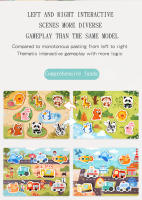 Libro De Actividades Para Niños Con Pegatinas Montessori Juguete Educativo Temprano Para Bebés Y Niños Pequeños Juego De Rompecabezas De Tablero De Aprendizaje - details 6