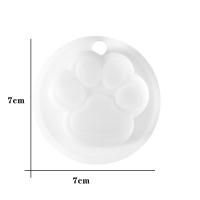 Molde De Goma Silicona Para Pastel Con Patrón De Huella De Perro Y Pata De Gato Herramientas De Hornear Para Cocina Molde De Mousse Y Gelatina Hechas a Mano - details 0