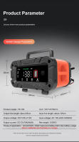 Cargador De Batería Automático Completo 10A/6A/5A 12V/24V Para Coche Y Motocicleta Nivel 7 Carga Pulso Reparación Para AGM GEL WET - details 17