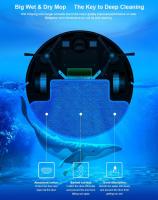 Aspiradora Robot Liectroux M7S Pro Barrido, Aspirado y Trapeado Integrado, Navegación con Mapa 2D, Batería de 4400mAh, Funcionamiento de 110 minutos - Negro - details 9