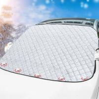 Cubierta De Parabrisas De Coche Magnética Impermeable Para Invierno Con Protección Contra La Nieve Y El Sol Cinco a Nueve Magnets - details 4