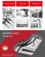 Cerradura De Freno De Disco Para Motocicleta VEISON Aluminio Antirrobo Impermeable Protección Contra Robos Para Scooter Y Bicicletas - details 5