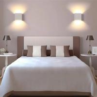 4 piezas, Lámpara LED de pared para interiores, iluminación moderna de aluminio para sala de estar, dormitorio y baño, 6W - details 2