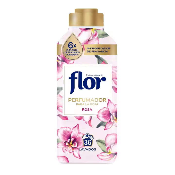 Flor Perfumador Para la Ropa Fragancia Rosa 720ml, Disolución Perfecta, Elegante - 1