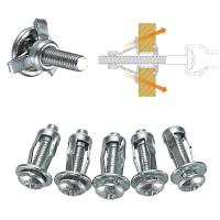 Juego De Tornillos Y Tornillos De Expansión Con Placa De Bloqueo Petal Para Techo Y Pared Material De Acero Galvanizado Tamaños M3 M4 M5 M6 - details 4