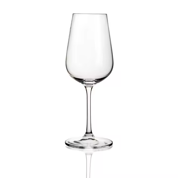 Bohemia BELIA Set 6 Copas de Vino Cristal 36cl Reciclable Ecológico Borde Fino - 1