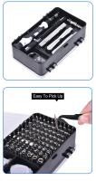 Juego De Destornilladores Magnéticos 115 En 1 Herramienta Multifuncional Para Reparación De Computadoras Y Teléfonos Caja De Herramientas De Acero Cromo Vanadio Precisión - details 15