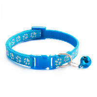 Collar De Campana Para Gatos Y Perros Con Impresión De Colores Variados Suministro De Mascotas Popular Collar De Bola Para Gatos Y Perros - details 8