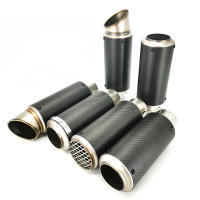 Escape De Motocicleta Modificado Muffler Pipe Para MT07 R1 ER6N CBR250R Nmax Tmax530 Msx125 Scooter Pit Bike Dirt Motocross Universal - details 1