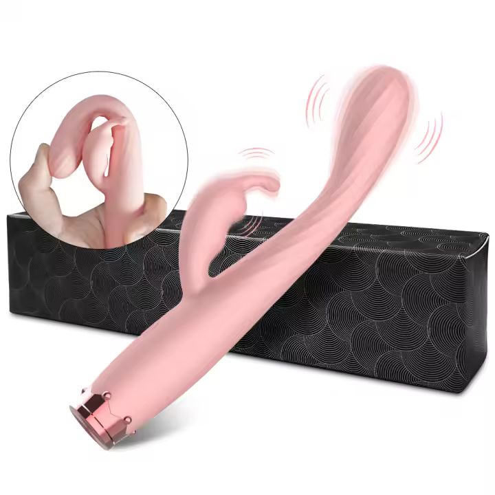 Vibrador De Conejo Para Principiantes Potente Para Mujeres Estimulación De Clítoris Y Areolas G-Spot En Forma De Dedo Juguetes Sexuales Para Adultos - 1