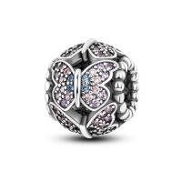 Encanto Original De Plata Para Joyería Moda Sombrero Conejo Encanto Cuentas Pulsera Ajustable Para Mujeres DIY Hecho De Zirconia - details 126