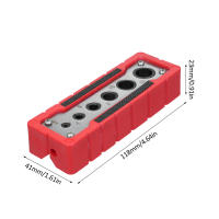 Kit De Locador De Agujeros En Bolsillo Para Carpintería Herramienta De Perforación Guía De Localización Para Madera - details 1