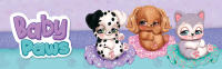 BABY PAWS Sleeping Puppies Cocker- Peluche Interactivo con Sonidos que Abren y Cierran los Ojitos e Incluyen una Bolsita-Manta-Regalo óptimo para Niños y Niñas +3 Años - details 0