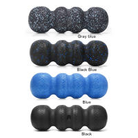 Rodillo De Masaje De Espuma EPP De Forma Ondulada Para Yoga Libera Tissue Profundo Relaja Músculos Tensos Para Espalda Cuello Lumbar - details 4