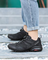 Zapatos De Senderismo Para Hombre Impermeables Tenis De Trekking Para Mujer Zapatos De Escalada Al Aire Libre Entrenadores De Caminar Caza Zapatillas Tácticas Con Cordones - details 11
