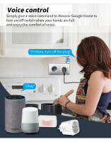 Enchufe Inteligente WiFi Tuya 16A 20A EU Con Función De Programación Y Control De Voz Compatible Con Alexa Y Google Assistant - details 1
