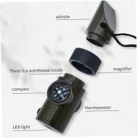 Kit de Supervivencia para Acampar de Silbato de Emergencia 7 en 1 con Silbato de Silbato de Caza - details 0