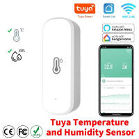 Termómetro Y Higrómetro Inteligente WiFi Tuya Para El Hogar Con Alarma Remota Por App Compatible Con Alexa Y Google Home - details 0