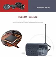 Radio de doble banda nueva FM AM onda media puntero mini - details 6