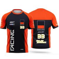 Camiseta De Motocicleta 2025 Número 37 Pedro Acosta Para Hombres Y Mujeres Casual Deportiva Corta Transpirable Ligera Secado Rápido Toppers - details 4