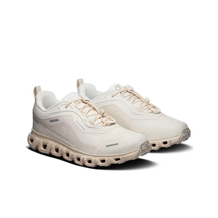 On cloud 6 geo waterproof beige women's shoe