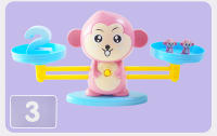Juguete Educativo Montessori De Matemáticas Mono Digital Escala De Equilibrio Juego De Tablero De Números Para Niños - details 6
