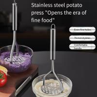 Triturador De Papas De Acero Inoxidable Resistente Máquina De Molienda Manual Para Cocina - details 0