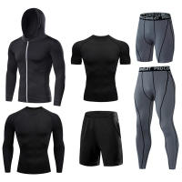 Camiseta De Compresión Para Correr En Hombre Camiseta De Fútbol De Secado Rápido Camiseta Deportiva Tensa Para Gimnasio Y Fitness Manga Corta Transpirable - details 8