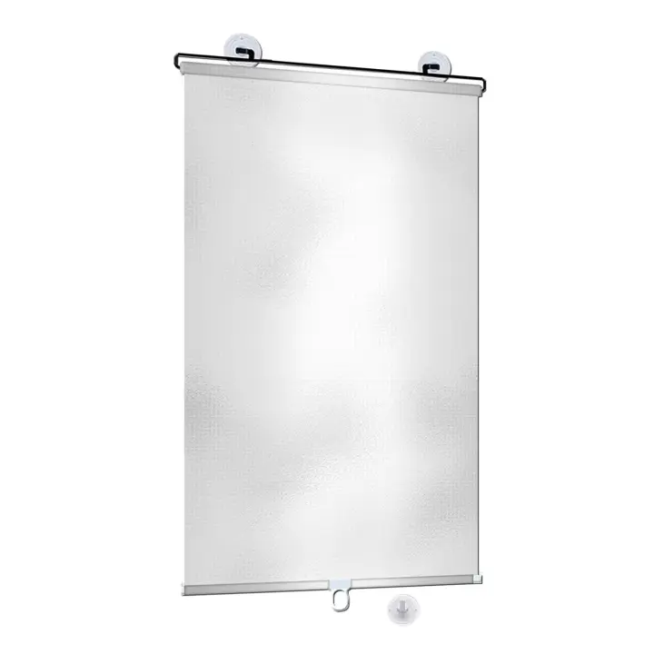 Cortina Retráctil Para Ventanas Laterales De Oficina Y Hogar Parasol Antirradiación UV Cortina De Rollo Para Coches Parabrisas Ante Sol - 1